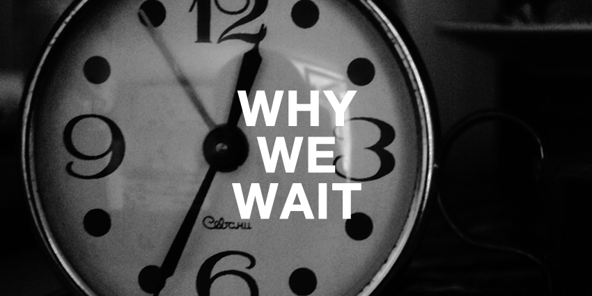 Why We Wait