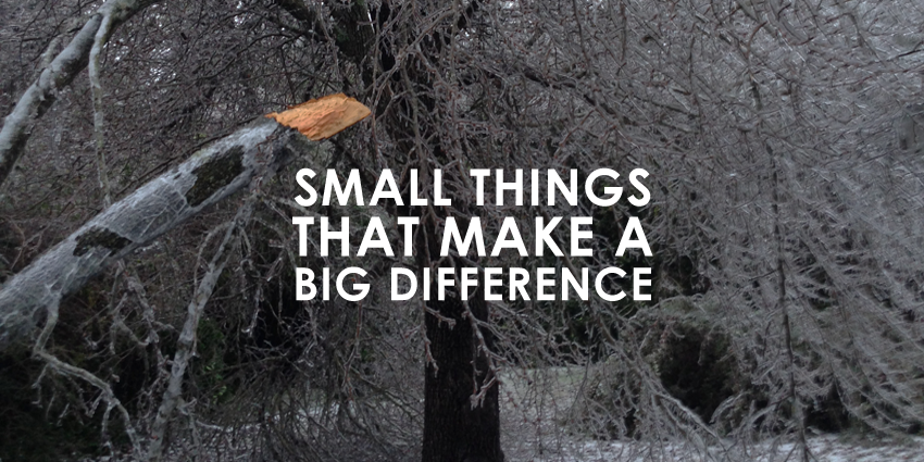 3 Small Things That Make A BIG Difference