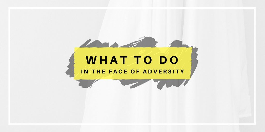 What To Do In The Face of Adversity